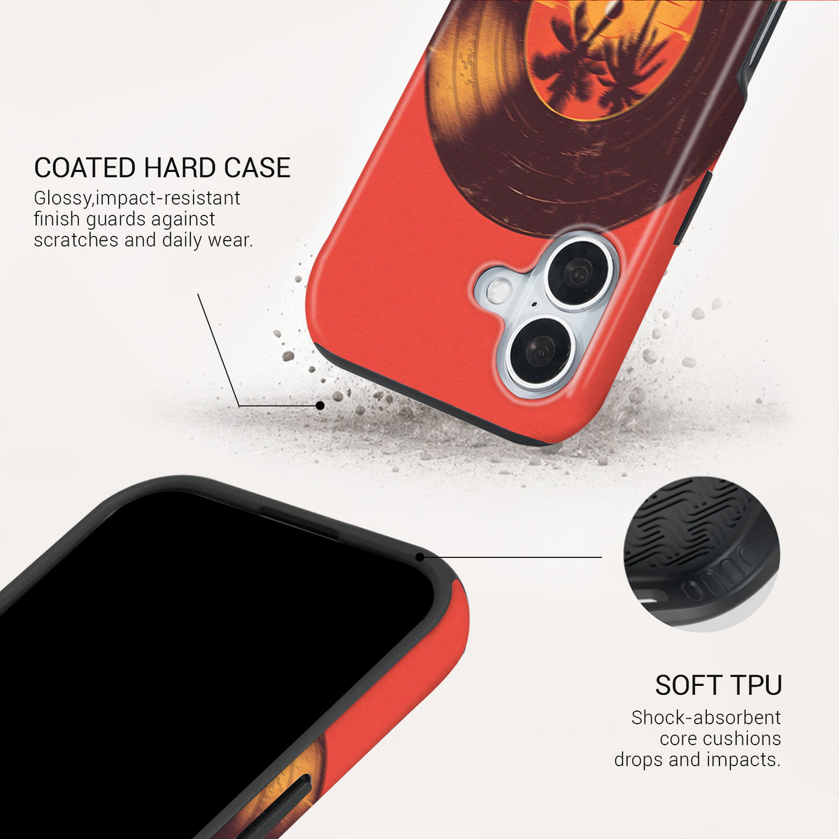On Repeat Tough Phone Case#DEVICE_iPhone 17