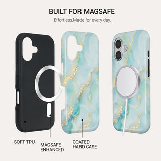 Seafoam Tough Phone Case#DEVICE_iPhone 17