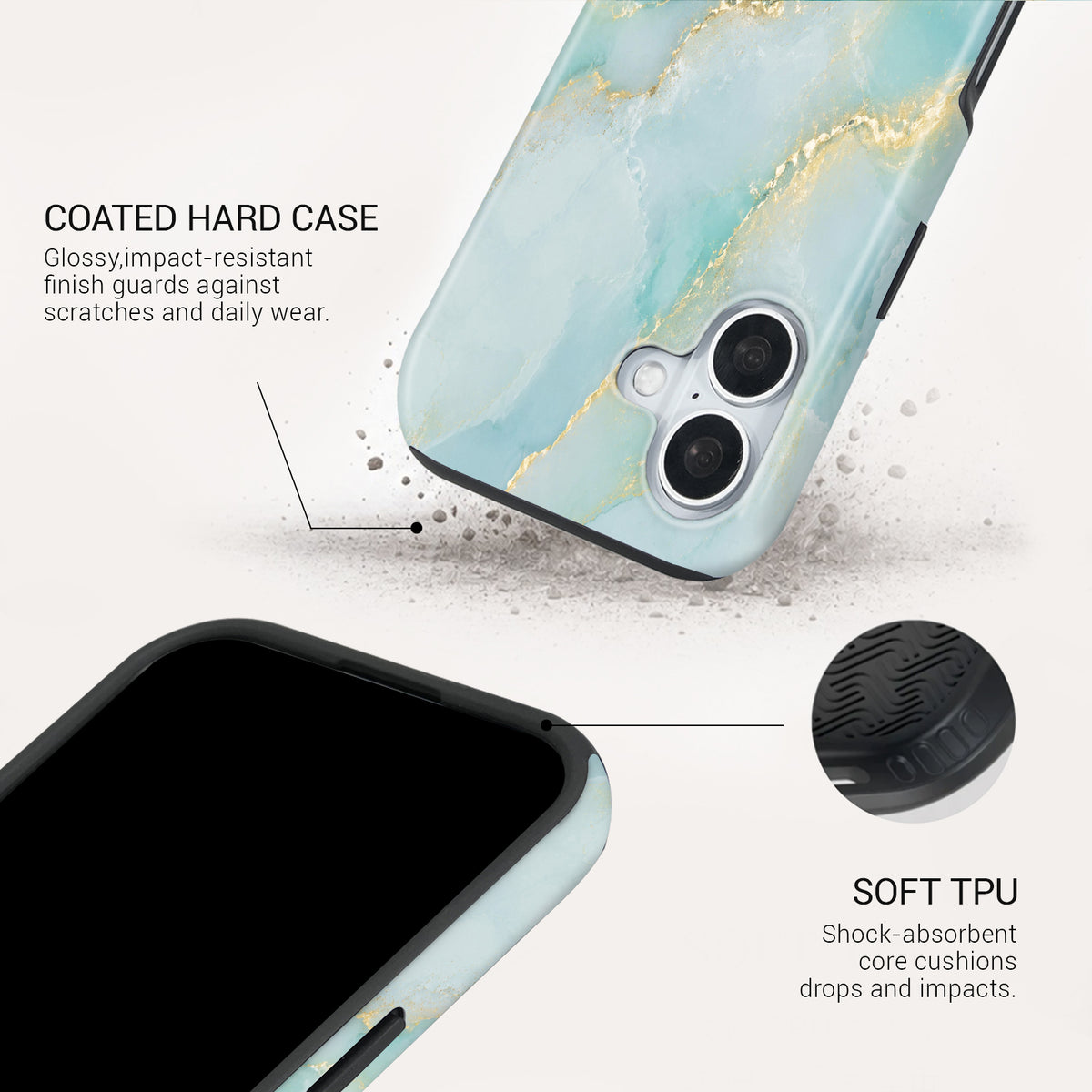 Seafoam Tough Phone Case#DEVICE_iPhone 17