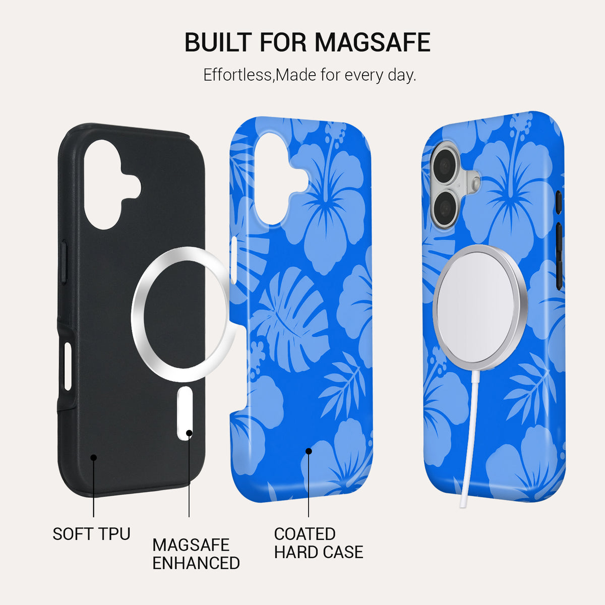 Ocean Bloom Tough Phone Case#DEVICE_iPhone 17