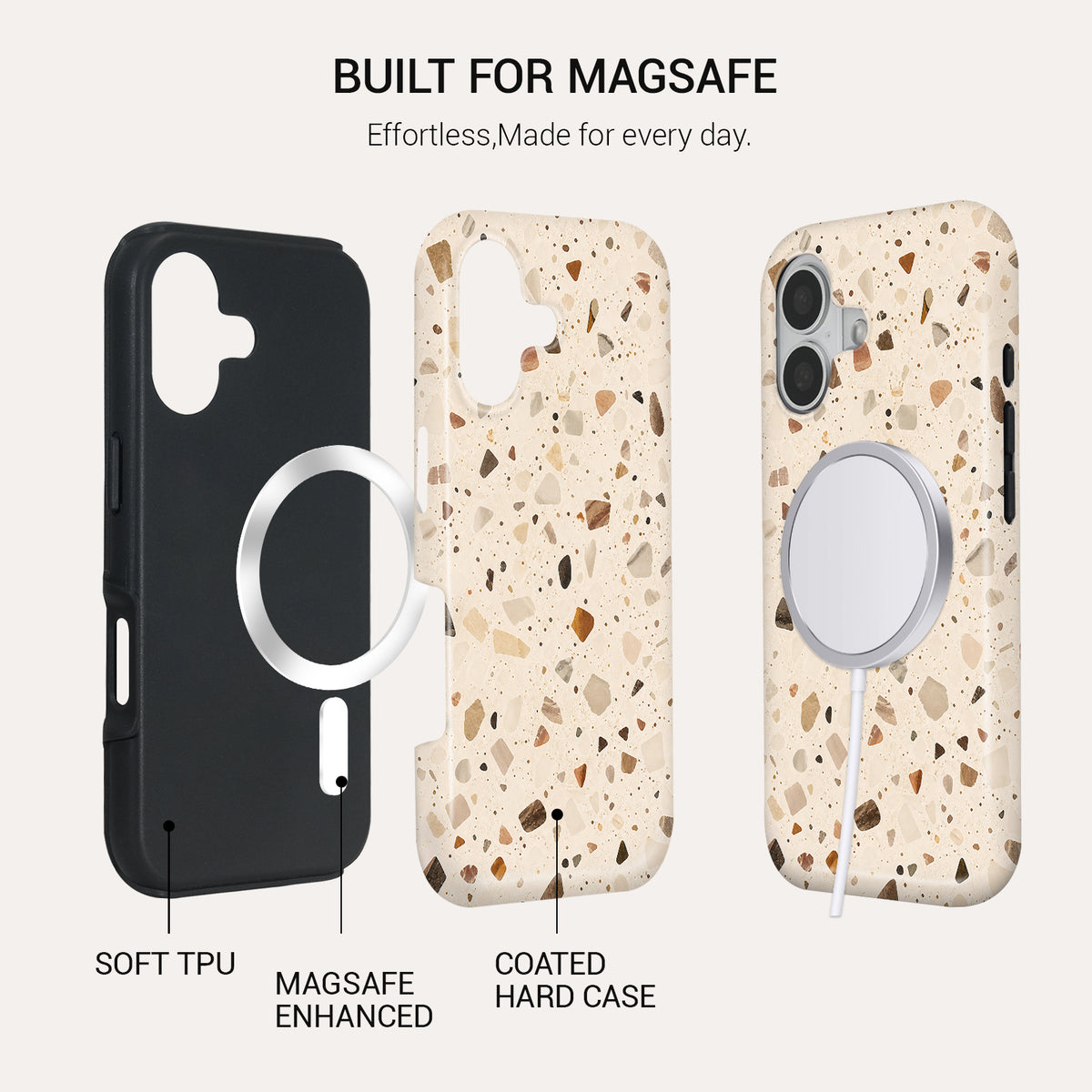 Terrazzo Tough Phone Case#DEVICE_iPhone 17