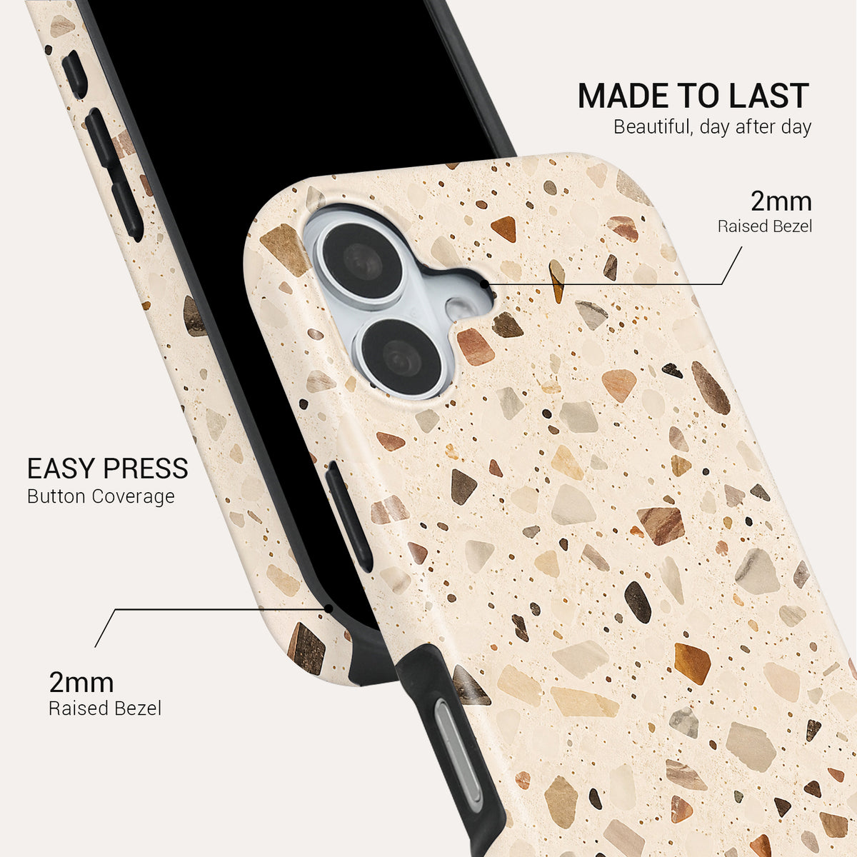 Terrazzo Tough Phone Case#DEVICE_iPhone 17
