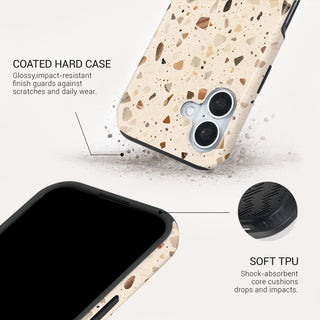 Terrazzo Tough Phone Case#DEVICE_iPhone 17