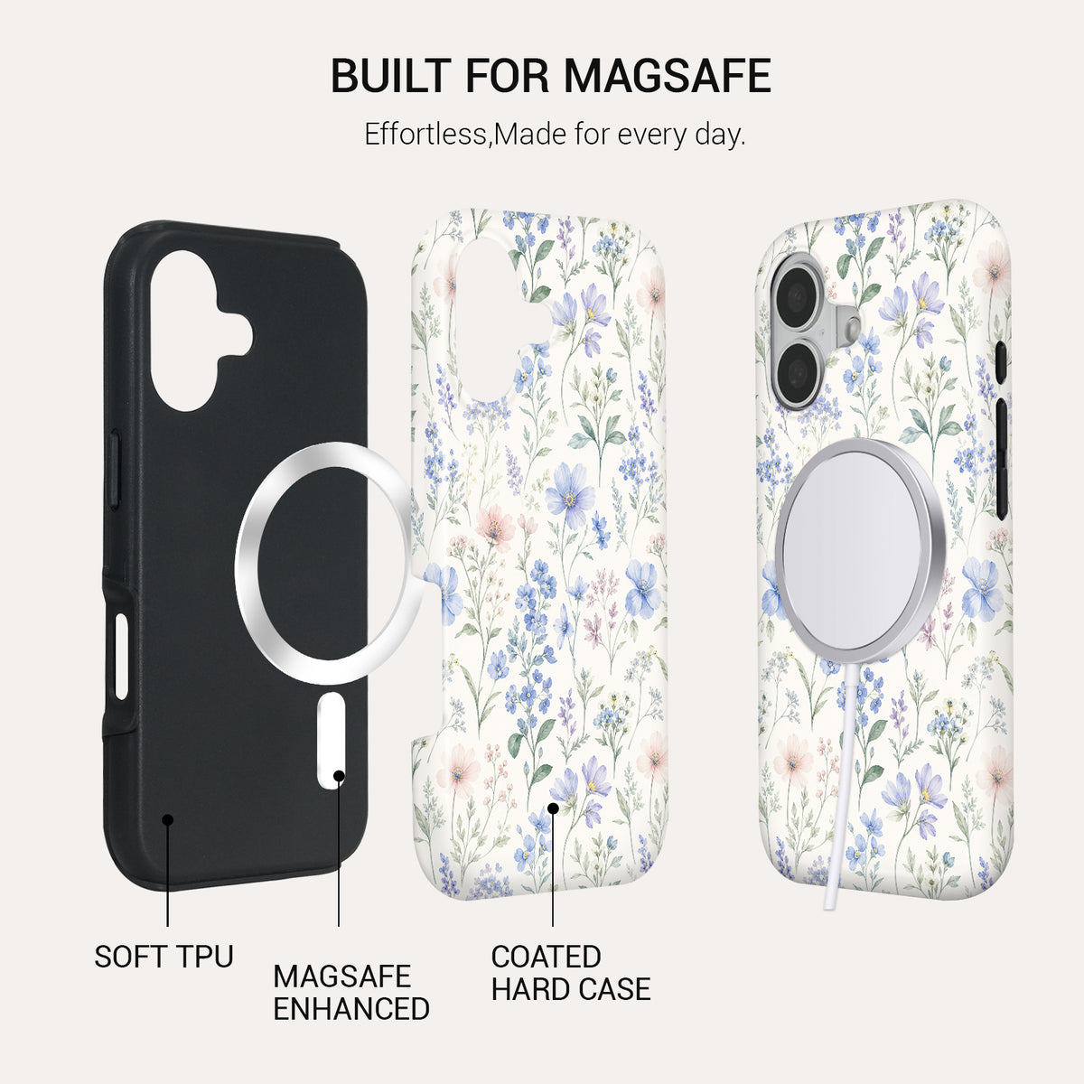 Petal Diary Tough Phone Case#DEVICE_iPhone 17