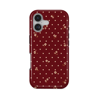 Dotted Flowers Tough Phone Case#DEVICE_iPhone 17