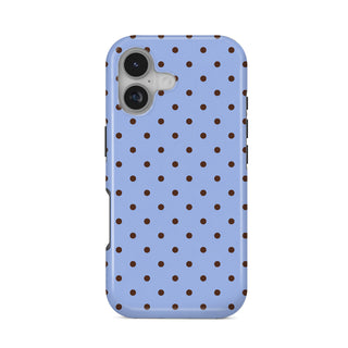 Blue Speckles Tough Phone Case#DEVICE_iPhone 17