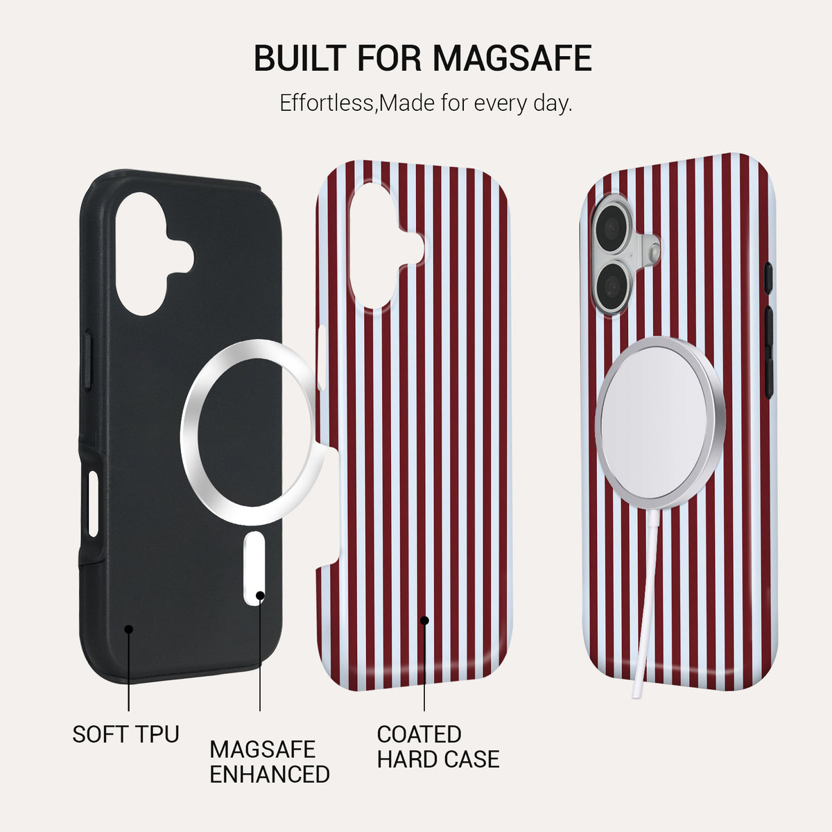 Cranberry Ice Tough Phone Case#DEVICE_iPhone 17