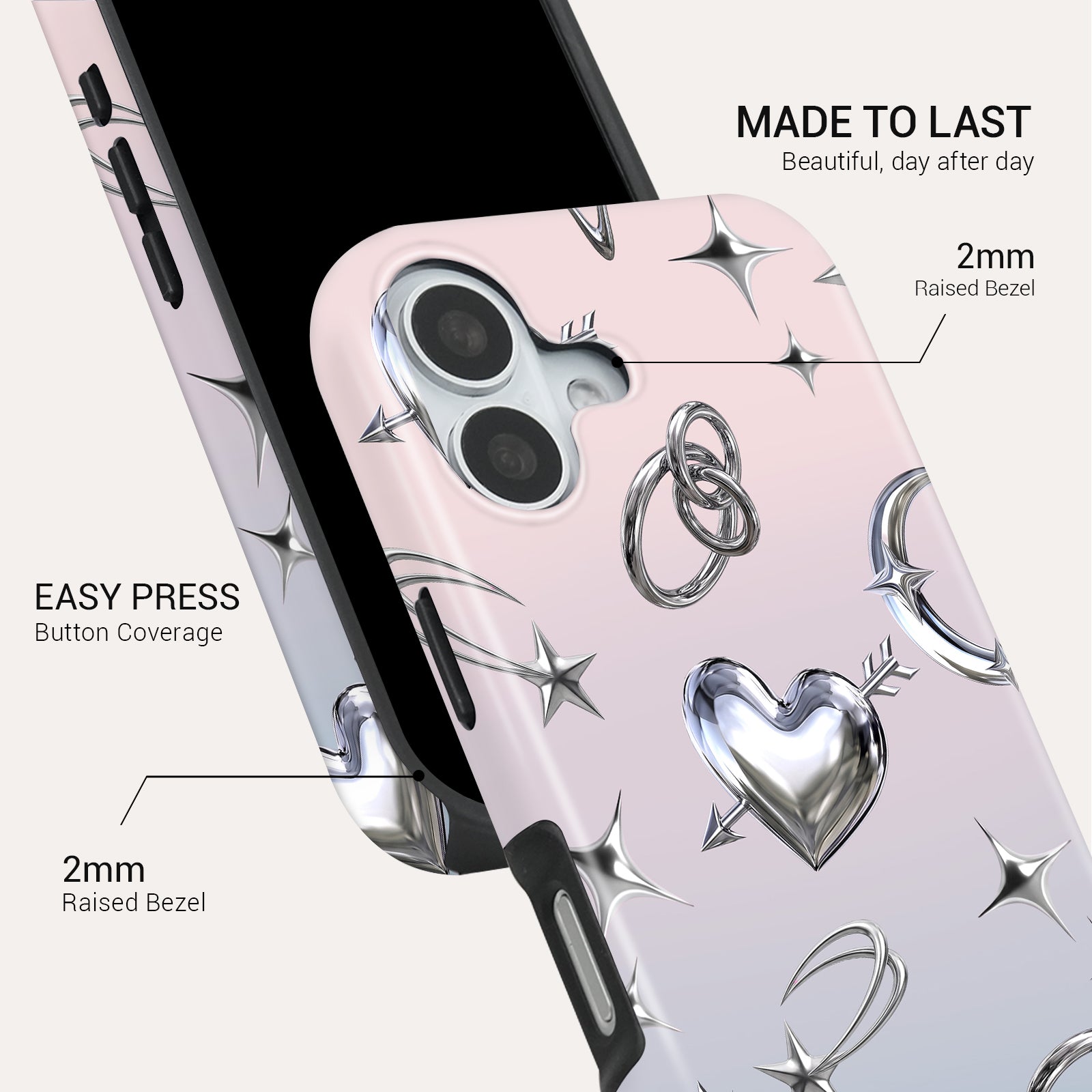 Glitter Pop Tough Phone Case