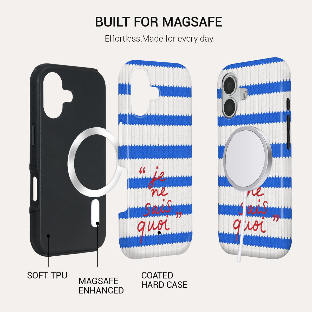 Bonjour Tough Phone Case#DEVICE_iPhone 17
