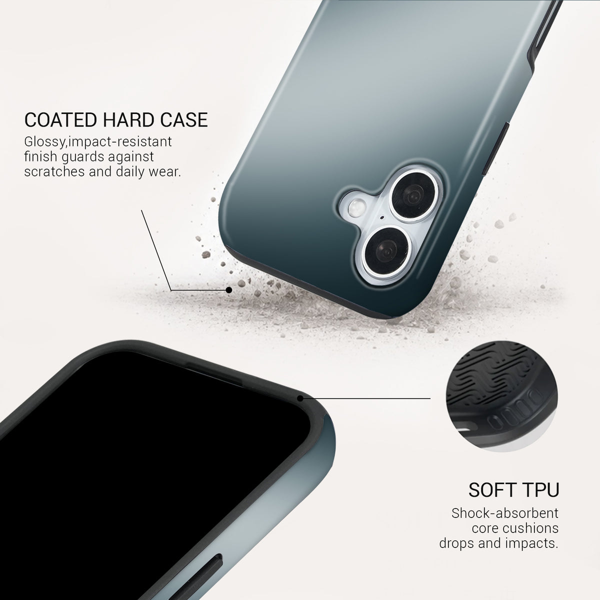 Overcast Tough Phone Case#DEVICE_iPhone 17