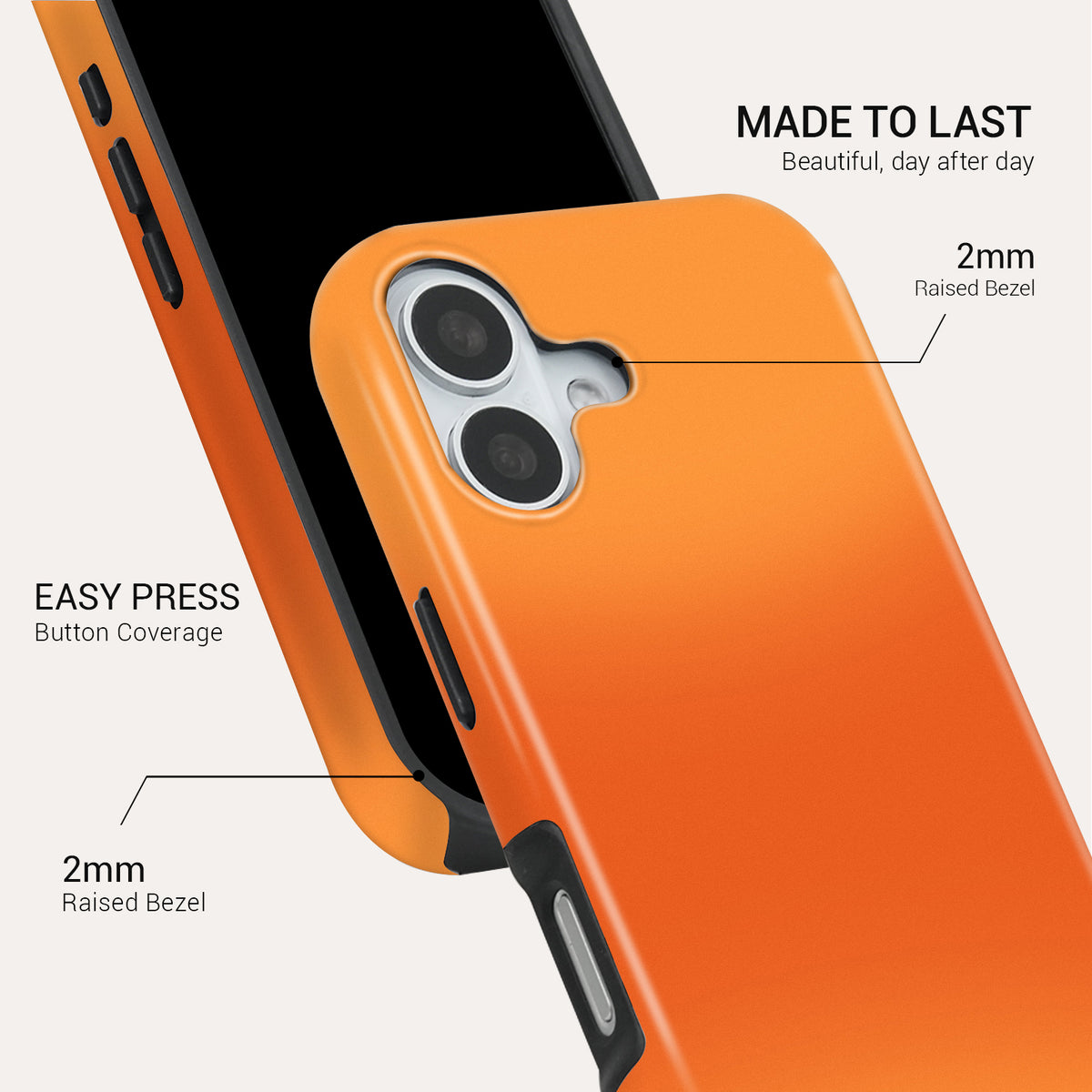 Tangerine Sea Tough Phone Case#DEVICE_iPhone 17