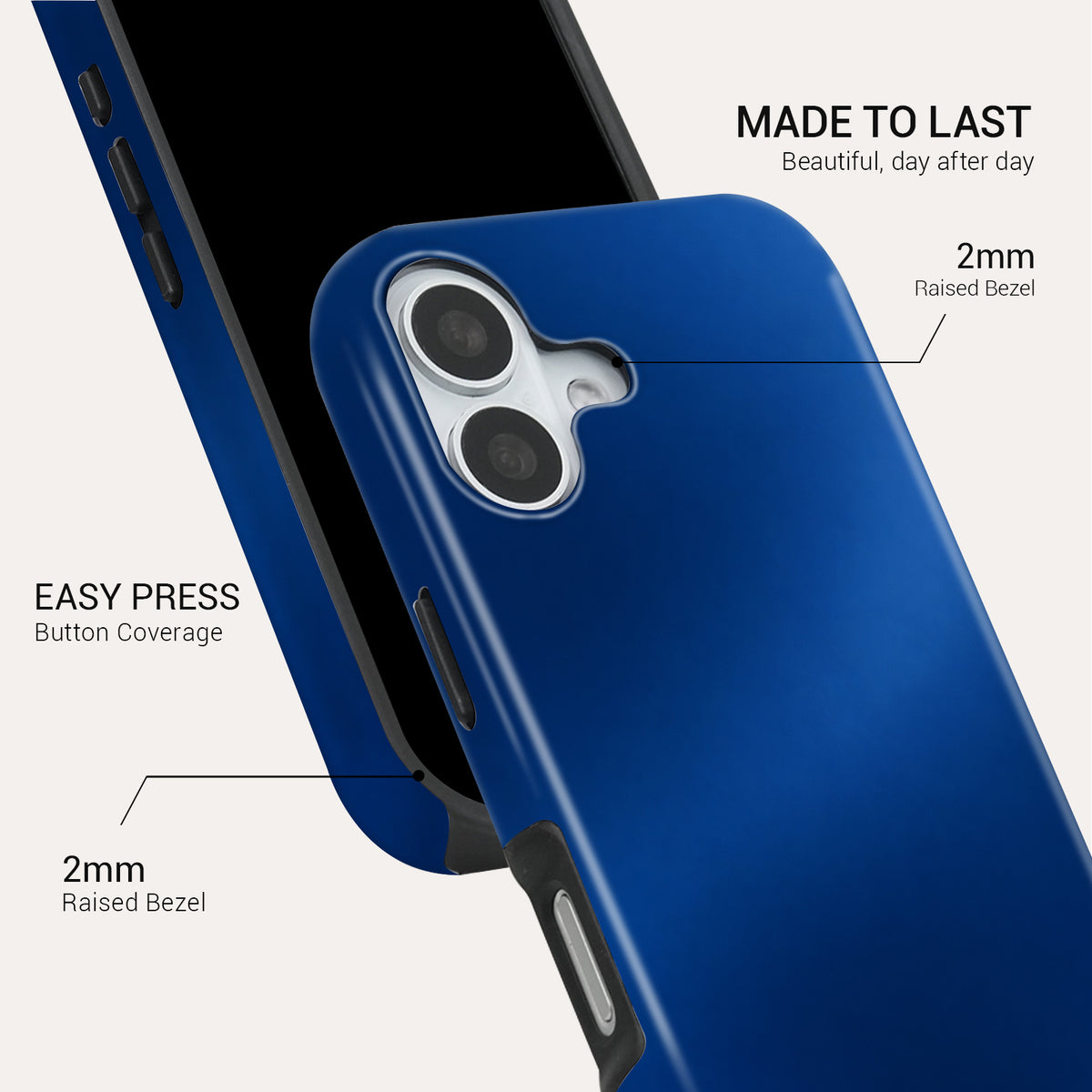 Midnight Blue Tough Phone Case#DEVICE_iPhone 17