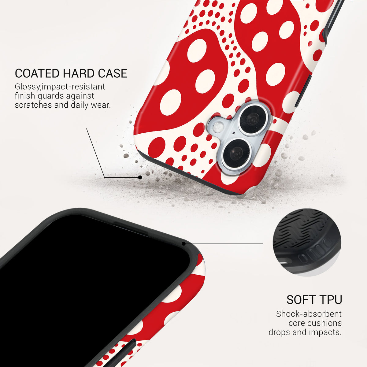 Redline Tough Phone Case#DEVICE_iPhone 17