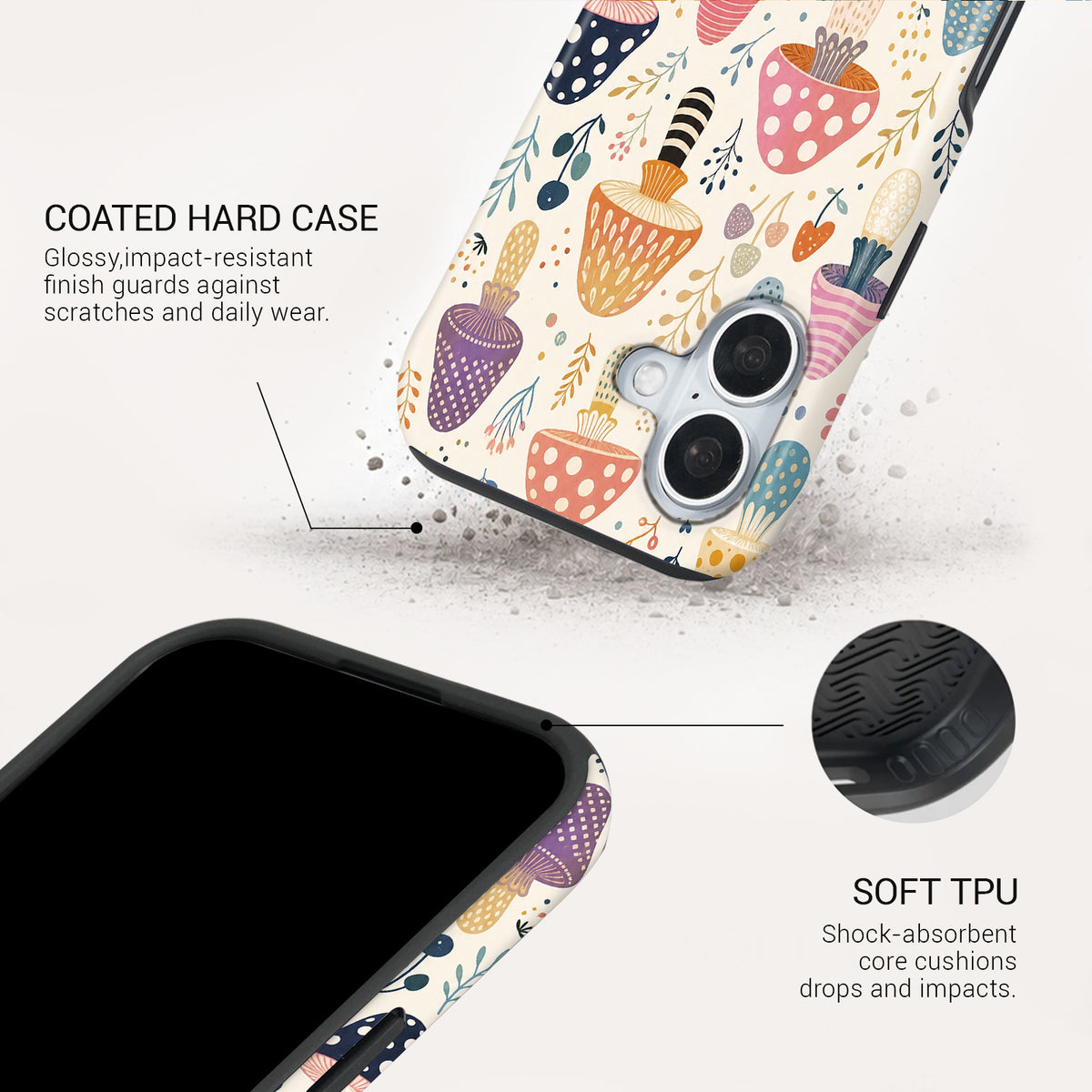 Shroom Party Tough Phone Case#DEVICE_iPhone 17
