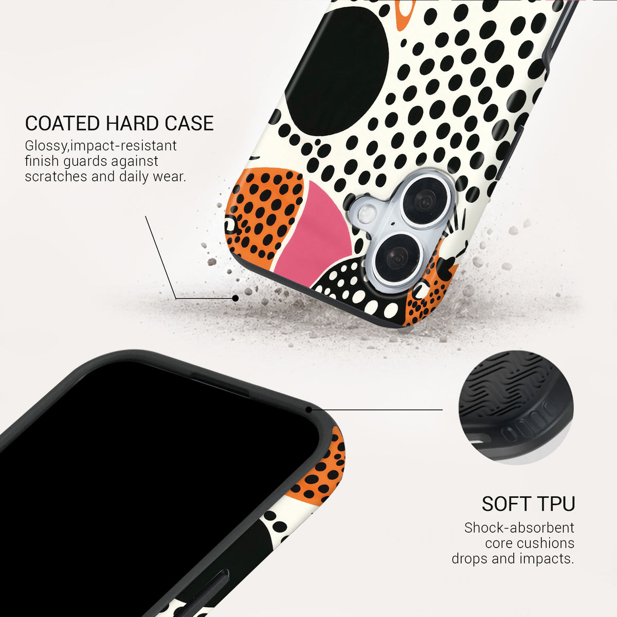 Spotted Tough Phone Case#DEVICE_iPhone 17