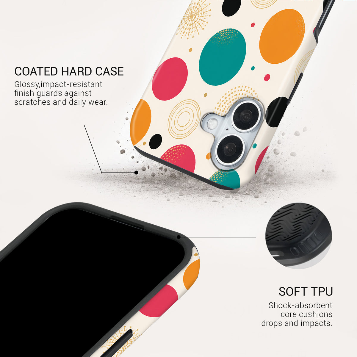Solar Flare Tough Phone Case#DEVICE_iPhone 17