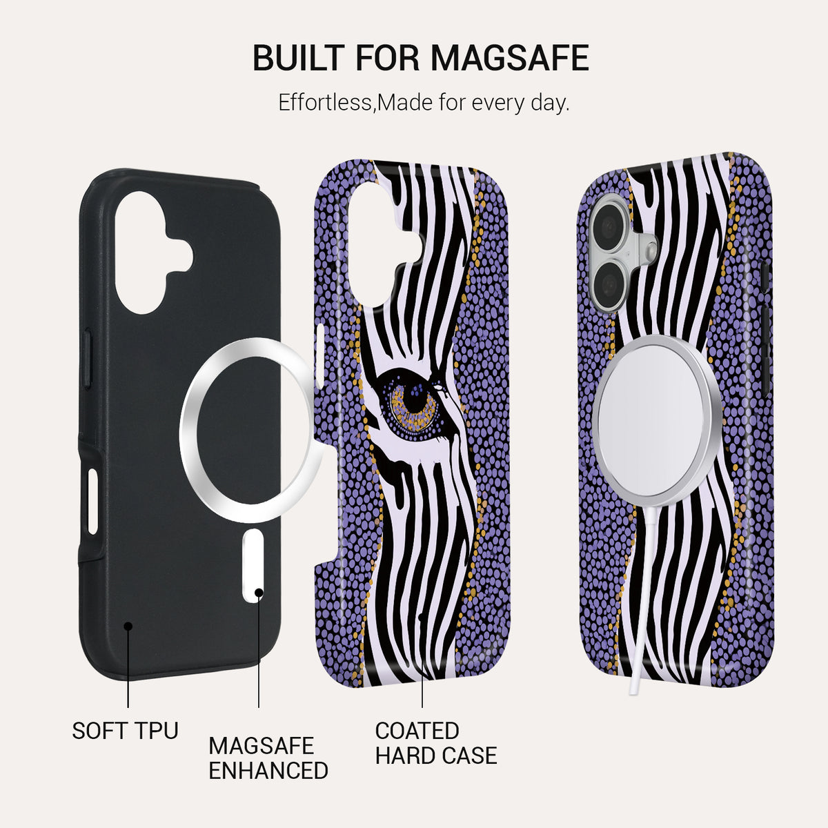 Eye Contact Tough Phone Case#DEVICE_iPhone 17