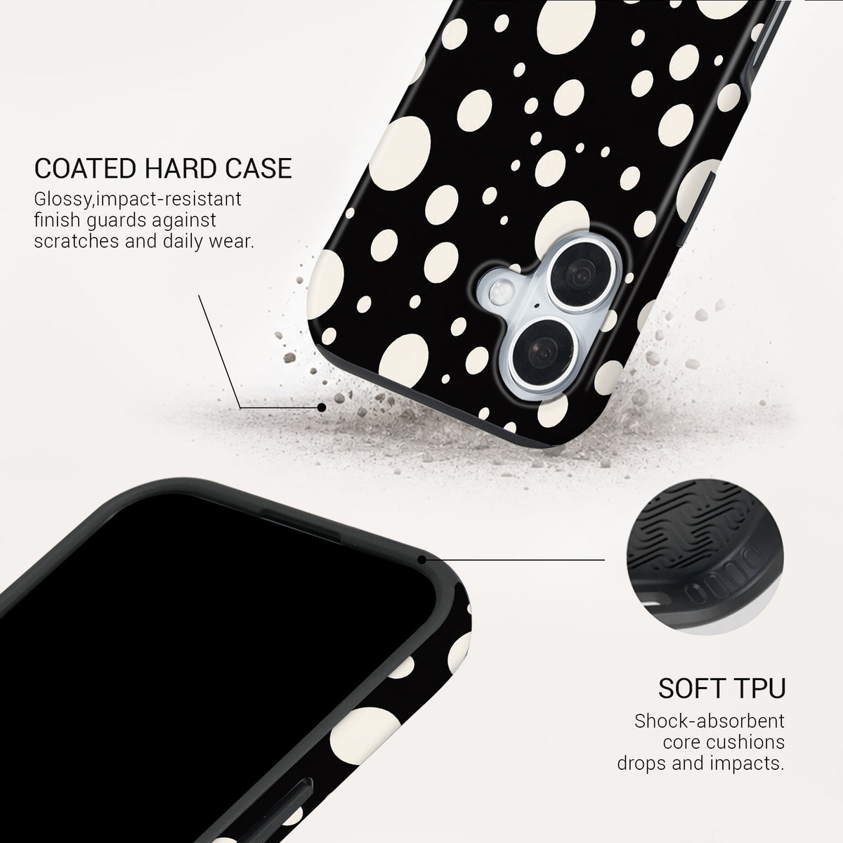 Dot Parade Tough Phone Case#DEVICE_iPhone 17