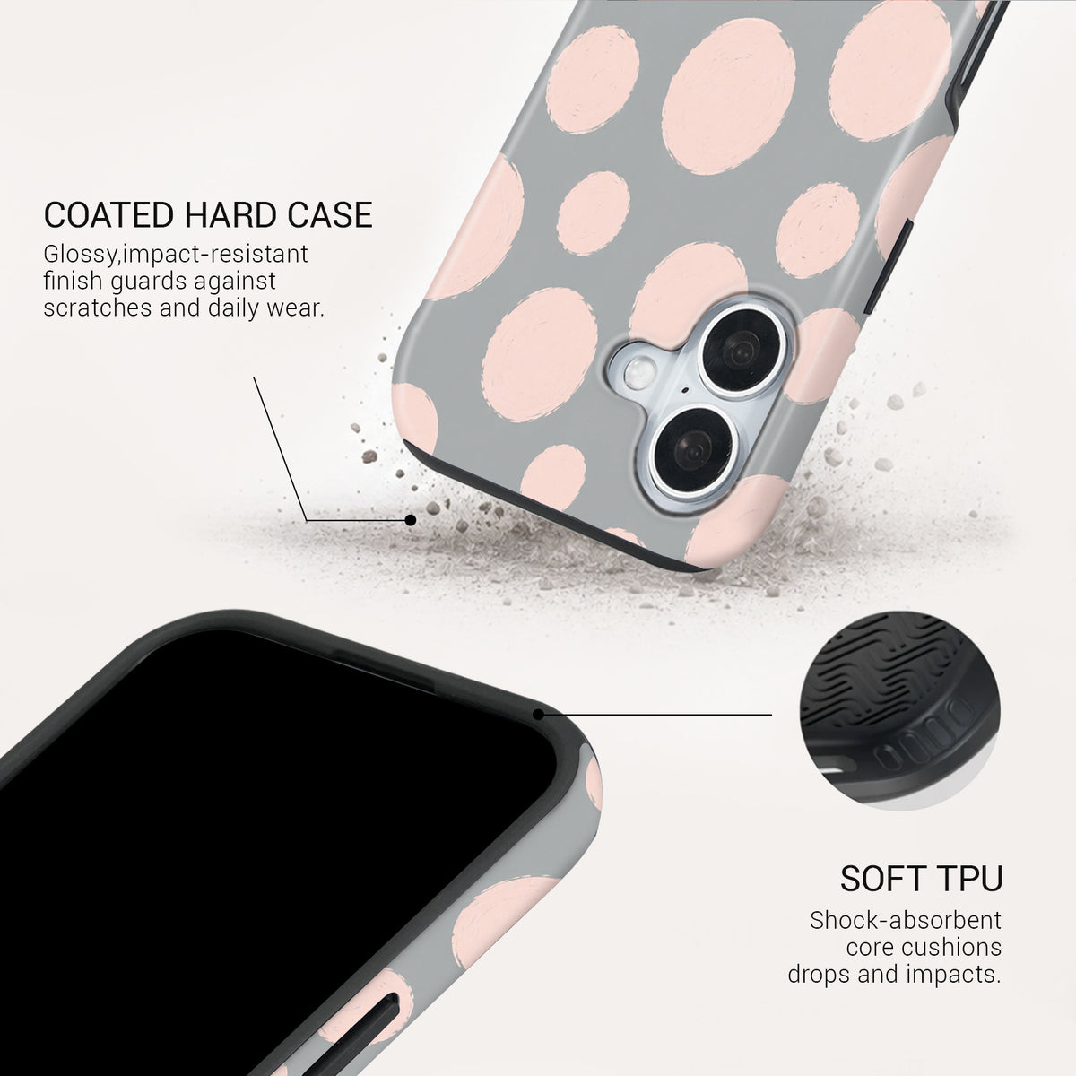 Soft Focus Tough Phone Case#DEVICE_iPhone 17