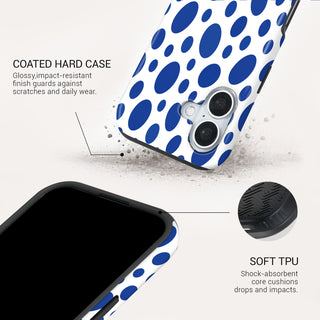 Blue Freckles Tough Phone Case#DEVICE_iPhone 17