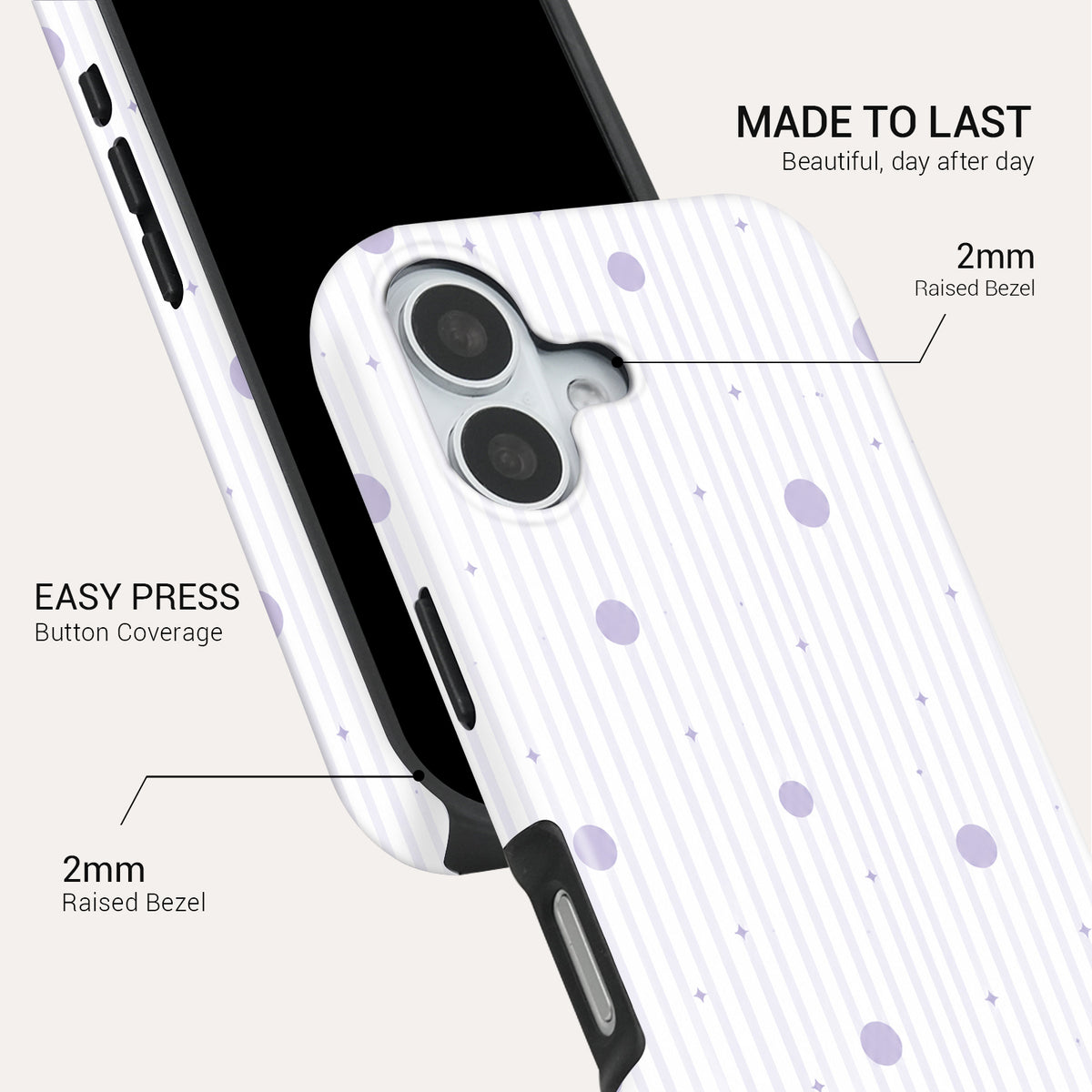 Lavender Latte Tough Phone Case#DEVICE_iPhone 17