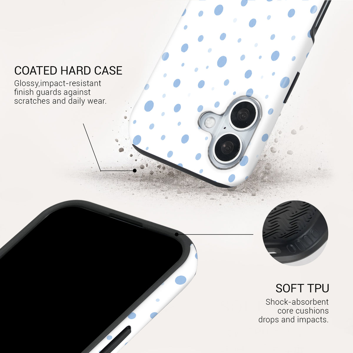 Baby Blue Tough Phone Case#DEVICE_iPhone 17