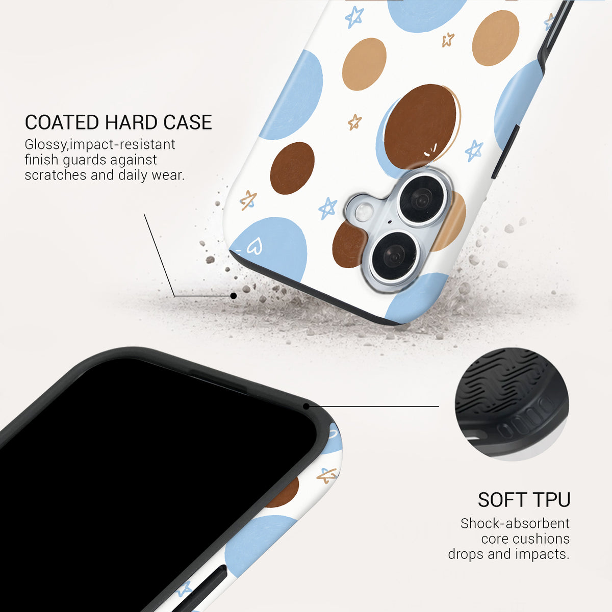 Starry-Eyed Tough Phone Case#DEVICE_iPhone 17