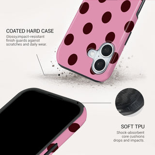 Pink Rebel Tough Phone Case#DEVICE_iPhone 17