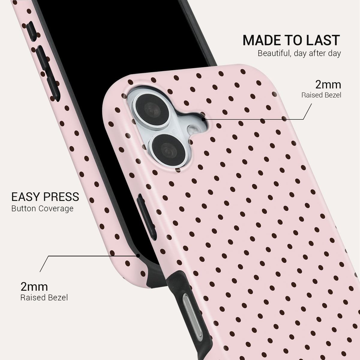 Blush Beige Tough Phone Case#DEVICE_iPhone 17