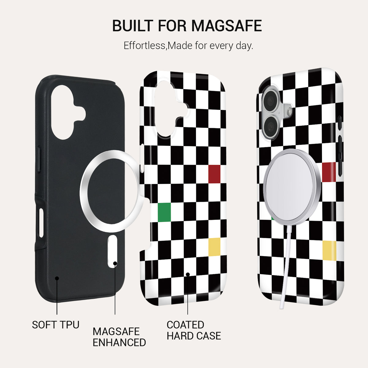 Pixel Party Tough Phone Case#DEVICE_iPhone 17