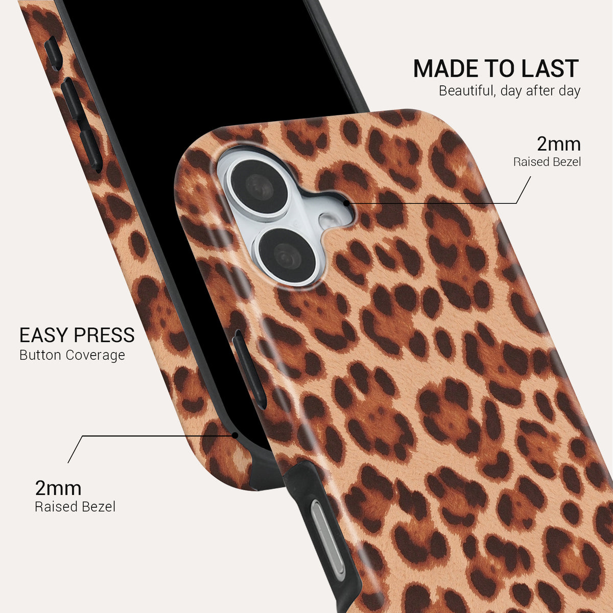 Sultry Leopard Tough Phone Case#DEVICE_iPhone 17