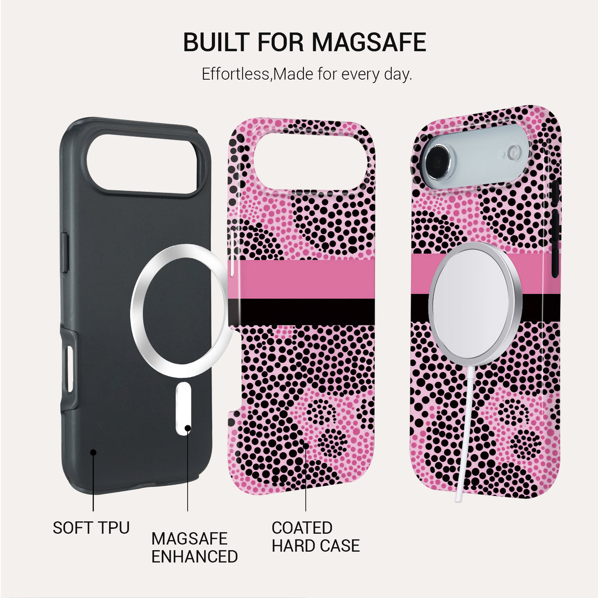 Pink Riot Tough Phone Case#DEVICE_iPhone 17 Air