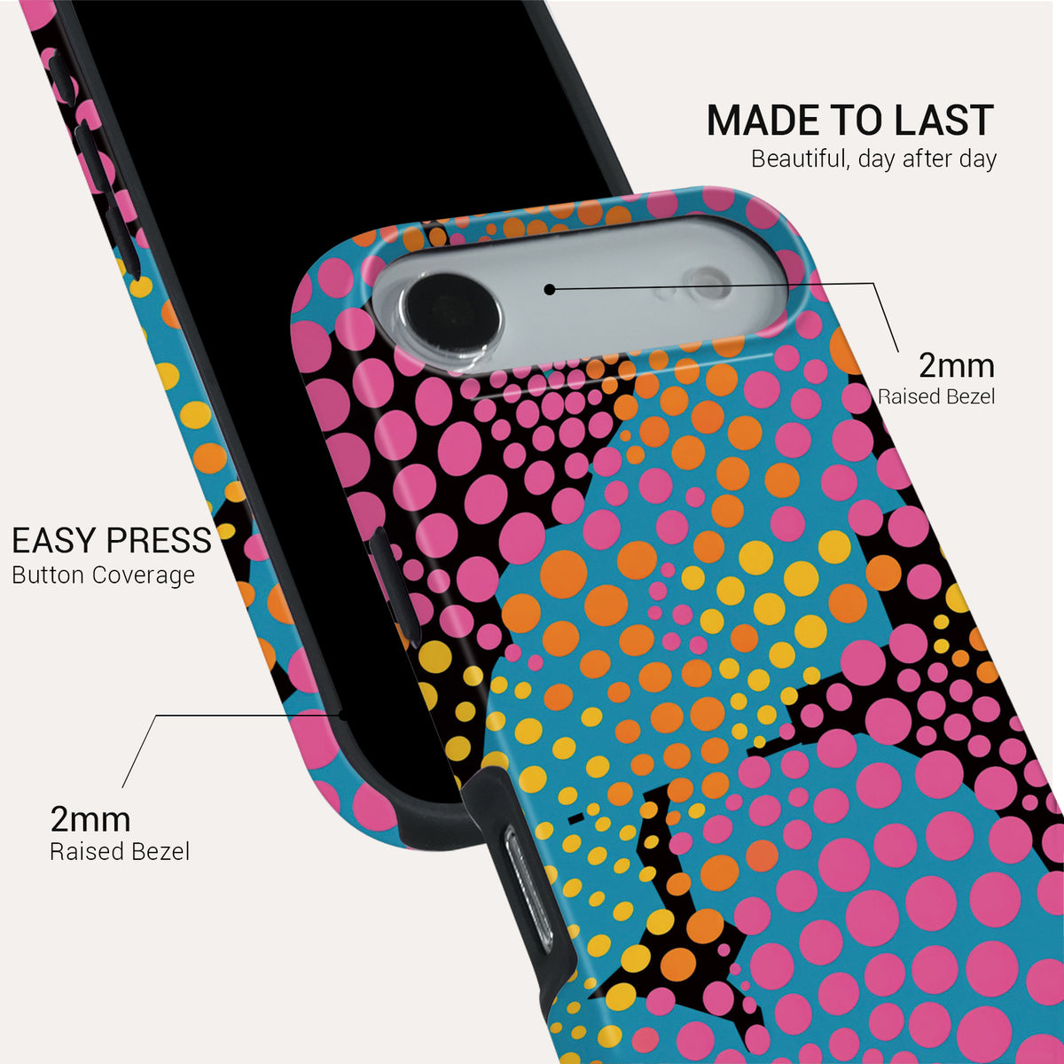 Dot Riot Tough Phone Case#DEVICE_iPhone 17 Air