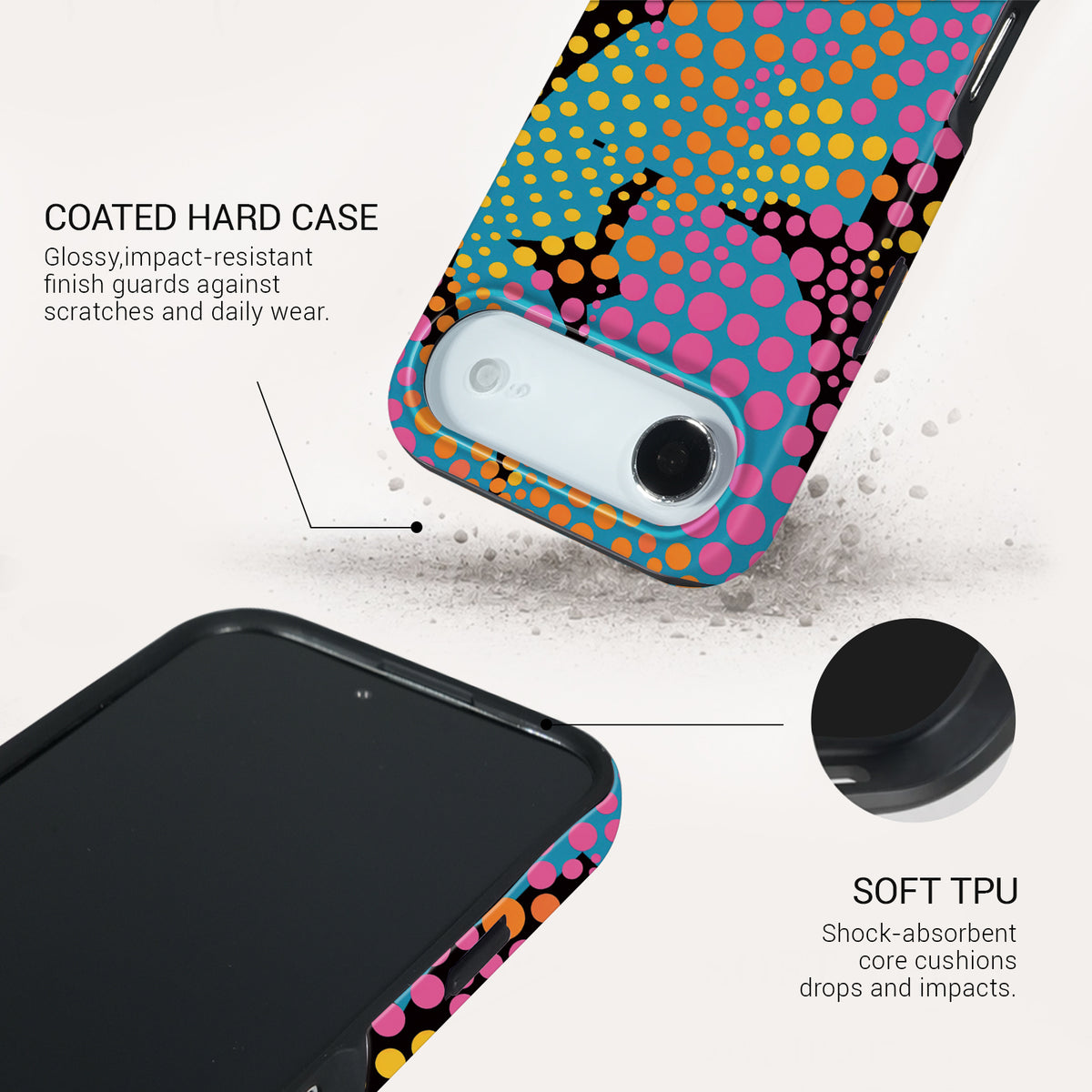 Dot Riot Tough Phone Case#DEVICE_iPhone 17 Air