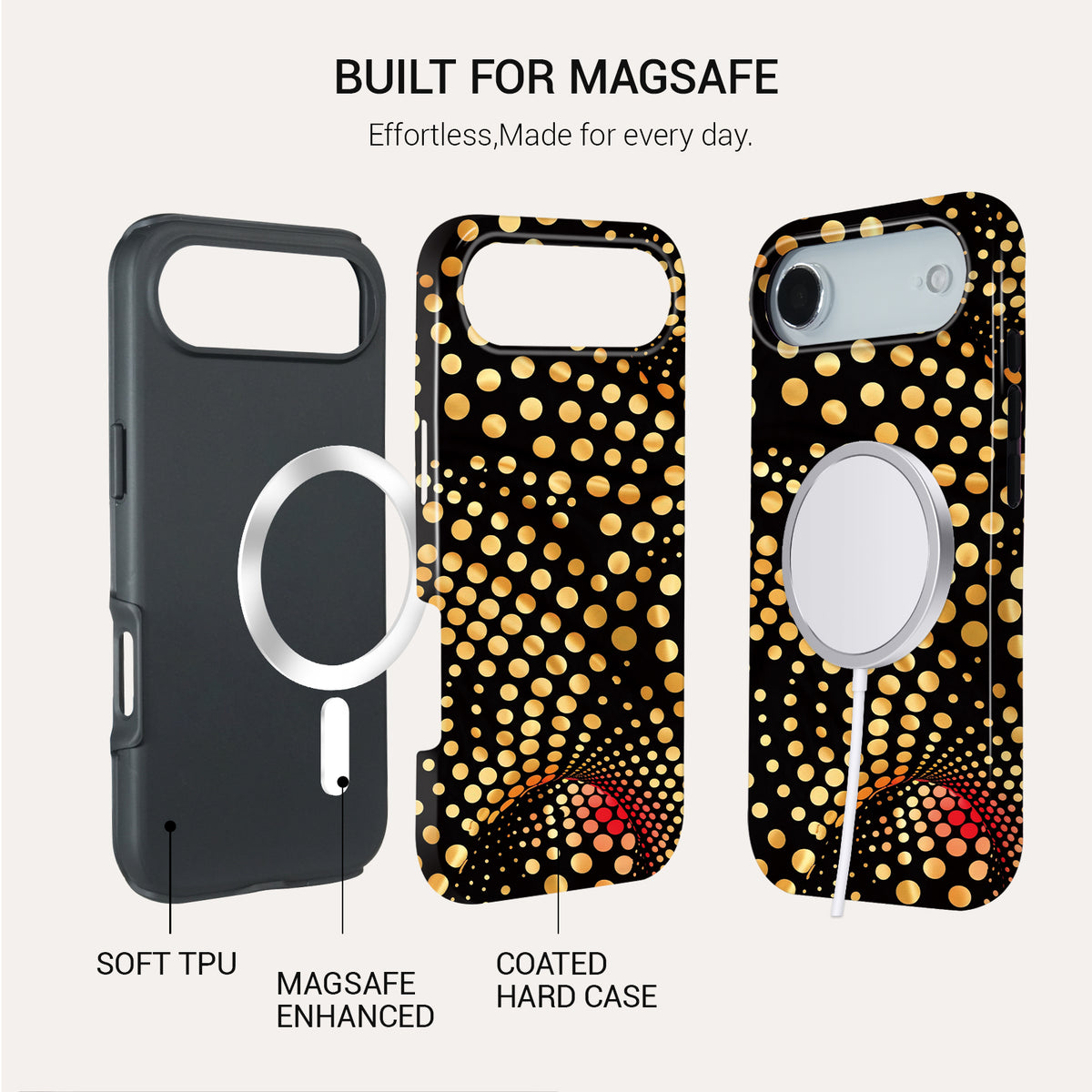 Night Pulse Tough Phone Case#DEVICE_iPhone 17 Air