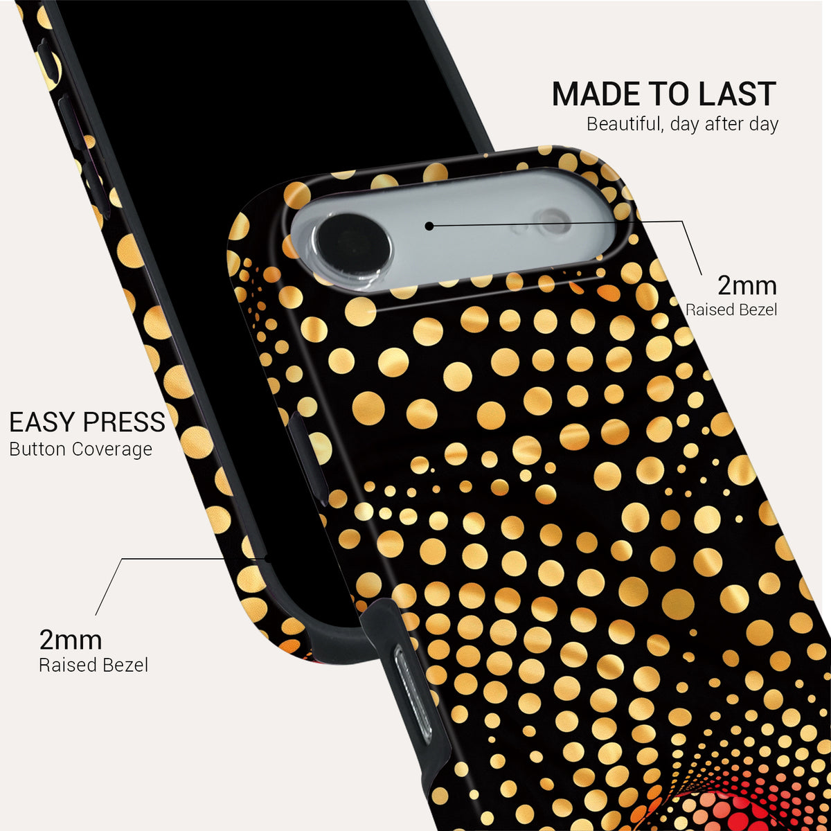 Night Pulse Tough Phone Case#DEVICE_iPhone 17 Air
