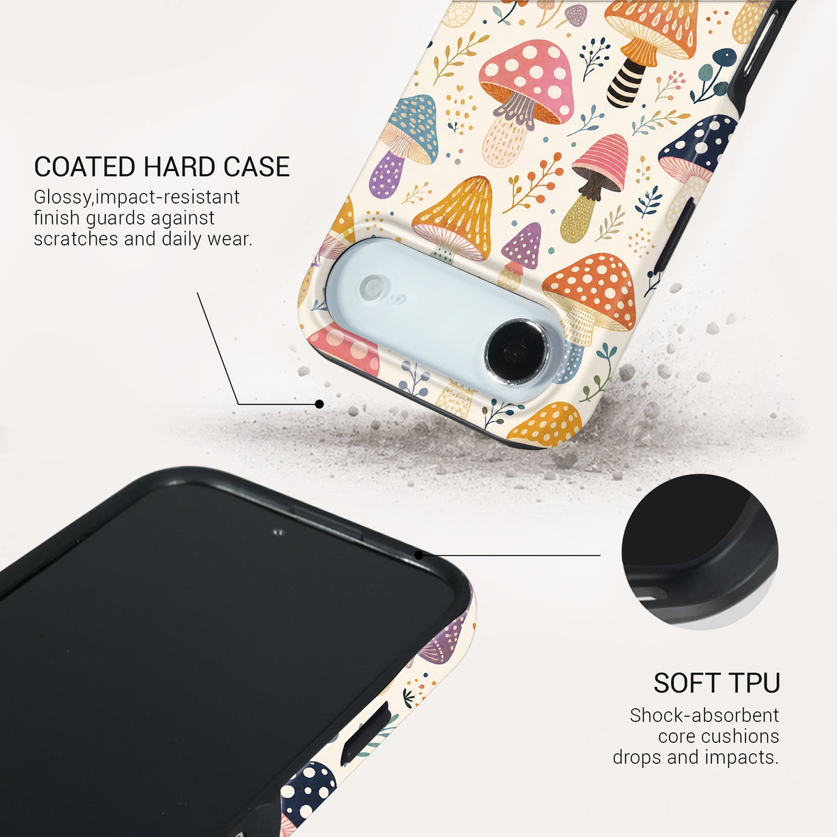 Shroom Party Tough Phone Case#DEVICE_iPhone 17 Air