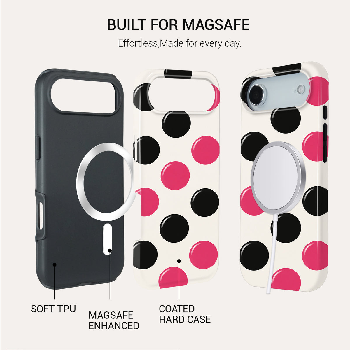 Pink Punch Tough Phone Case#DEVICE_iPhone 17 Air