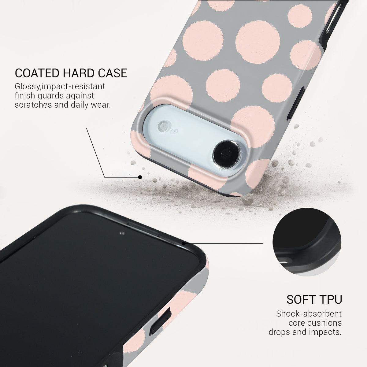 Soft Focus Tough Phone Case#DEVICE_iPhone 17 Air