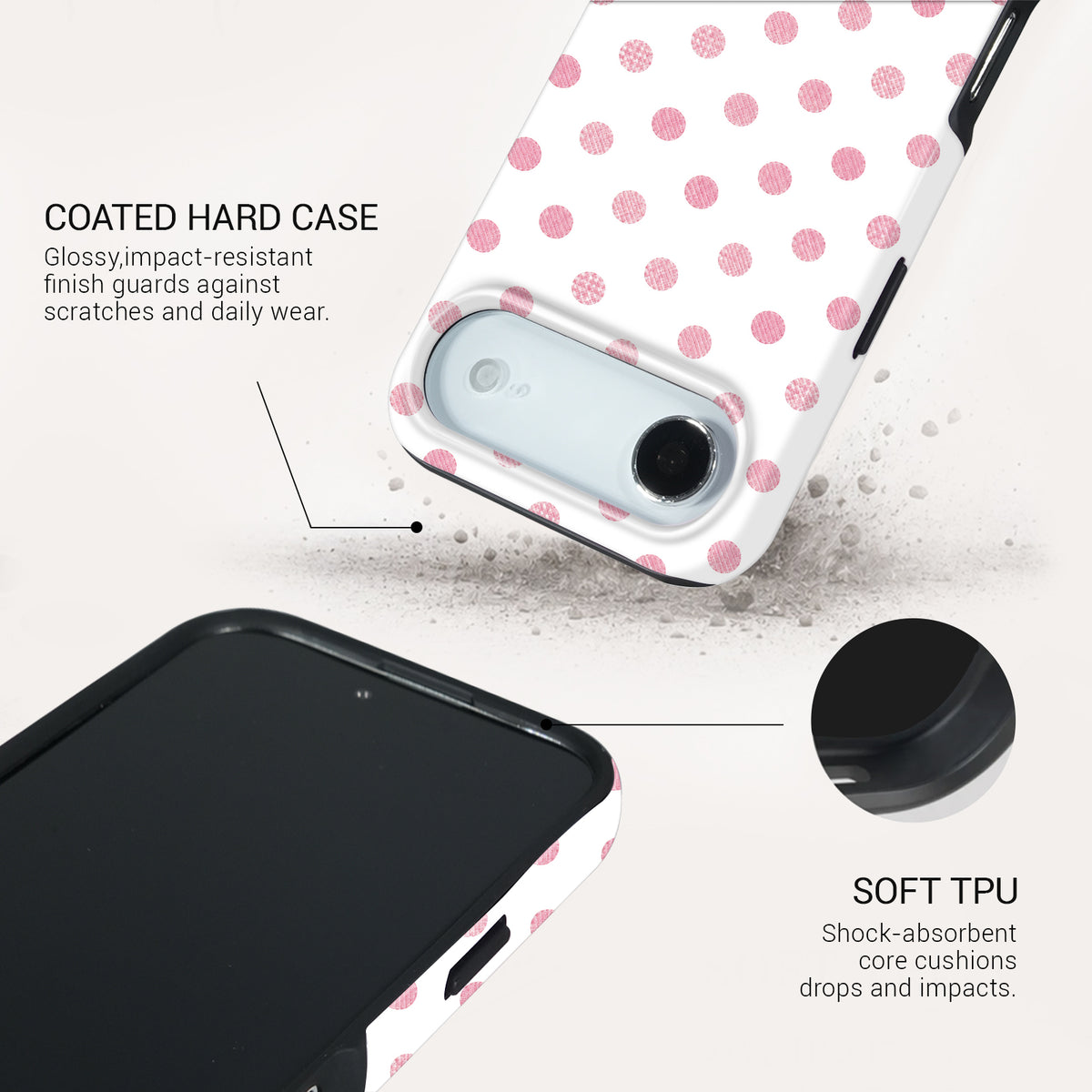 Blush Tough Phone Case#DEVICE_iPhone 17 Air