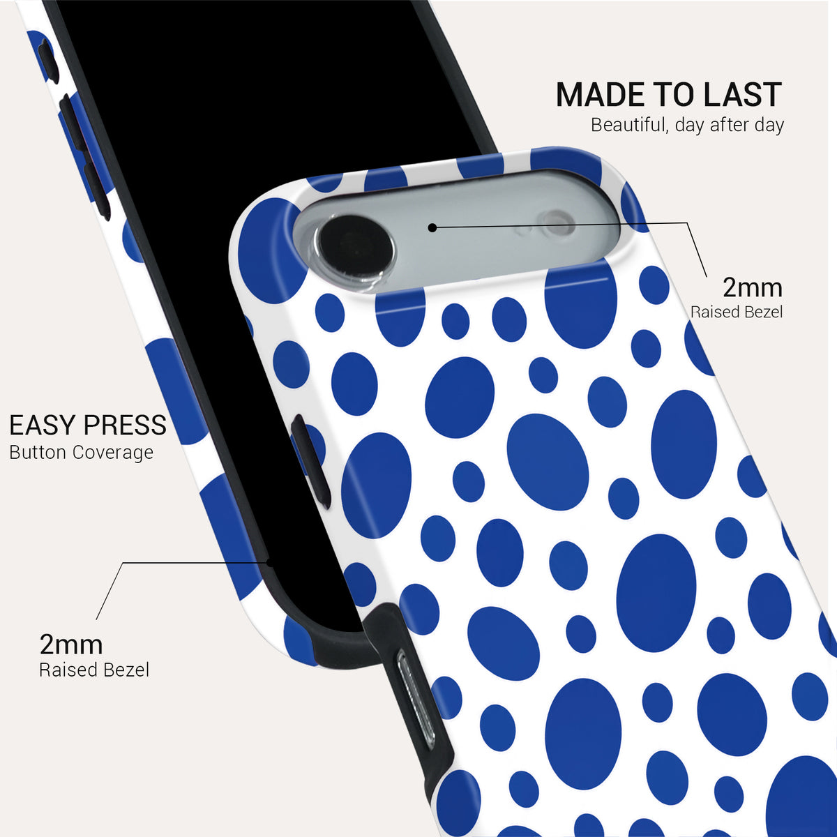 Blue Freckles Tough Phone Case#DEVICE_iPhone 17 Air