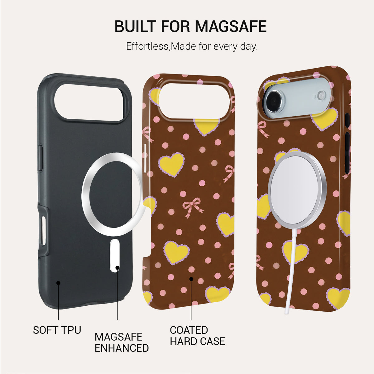 Heart Eyes Tough Phone Case#DEVICE_iPhone 17 Air