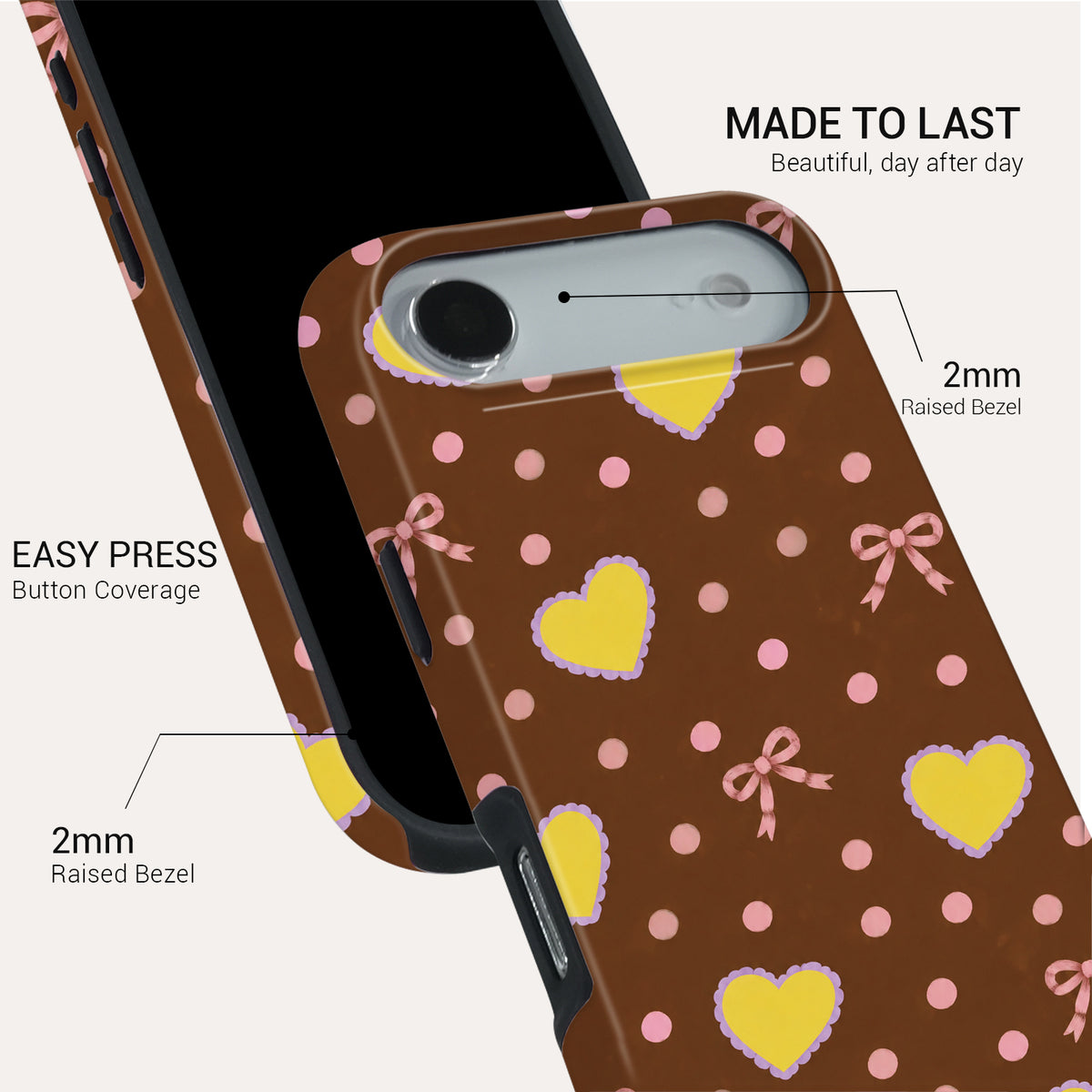 Heart Eyes Tough Phone Case#DEVICE_iPhone 17 Air