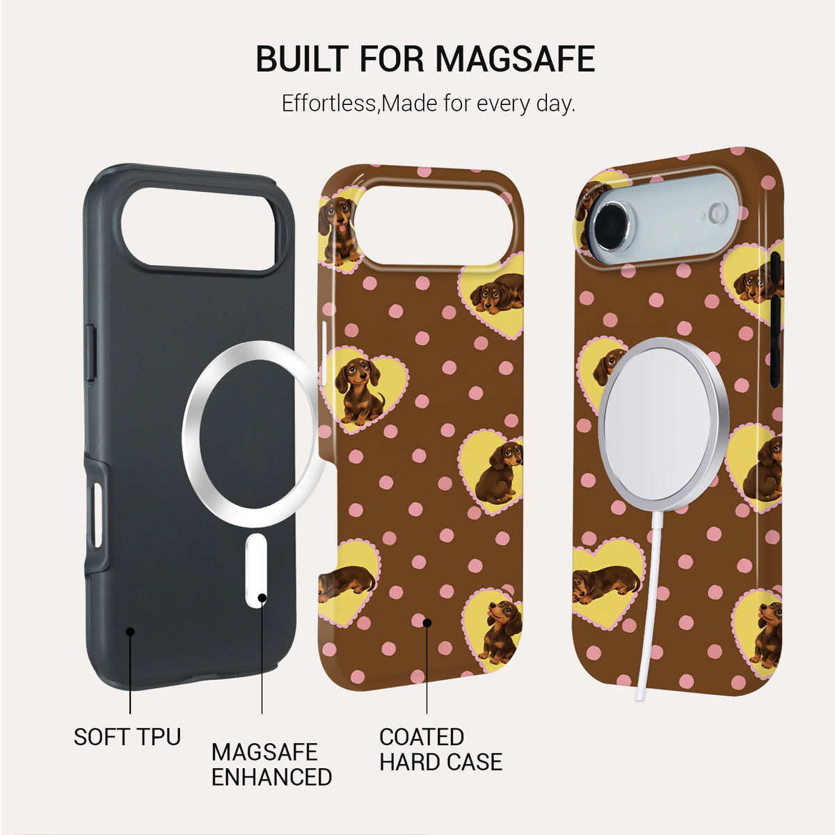 Puppy Love Tough Phone Case#DEVICE_iPhone 17 Air