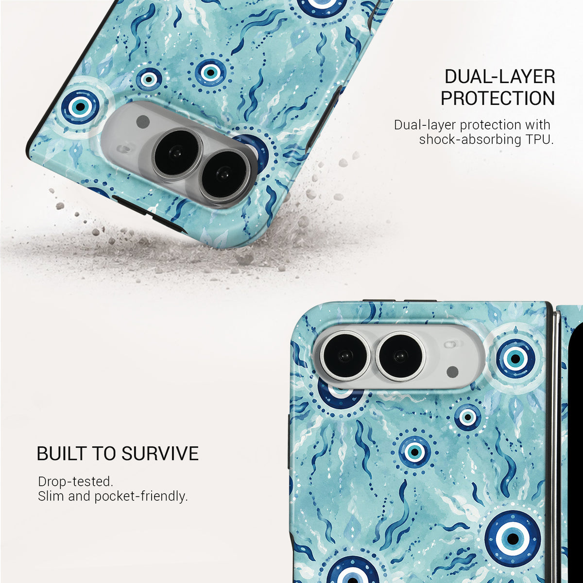 Evil Eye Tough Phone Case#DEVICE_iPhone Duo