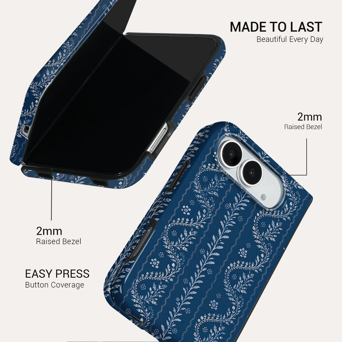 Indigo Tough Phone Case#DEVICE_iPhone Duo