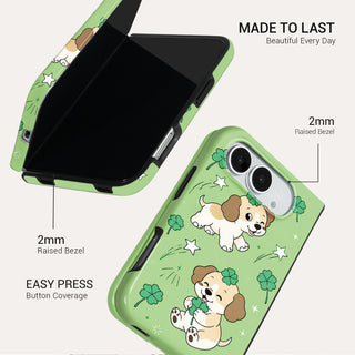 Lucky Pup Tough Phone Case#DEVICE_iPhone Duo