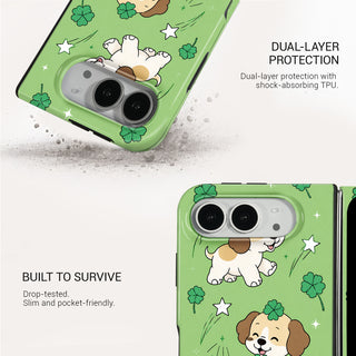 Lucky Pup Tough Phone Case#DEVICE_iPhone Duo