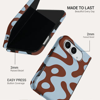 Mocha Melt Tough Phone Case#DEVICE_iPhone Duo