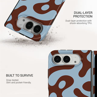 Mocha Melt Tough Phone Case#DEVICE_iPhone Duo